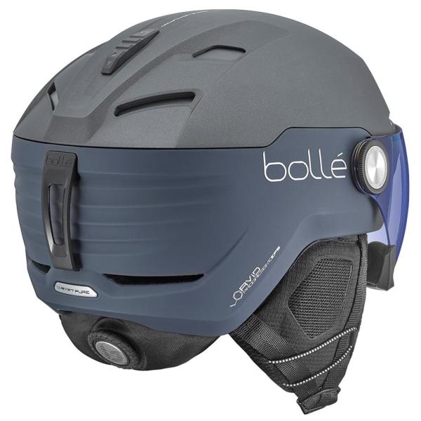 V- Ryft Pure Grey Matte S 52-55 Photochromic Blue